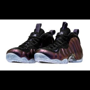 BOYS NIKE AIR FOAMPOSITE ONES “EGGPLANT”